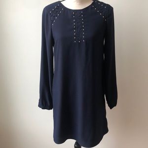 Jessica Simpson Navy LongSleeve Mini Dress